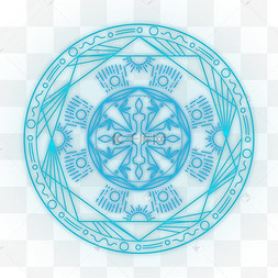 召唤术光效线条占星魔法阵