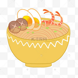 拉面美味的日本食物拉面手绘卡通图案日本食物拉面没有搜到合适的元素