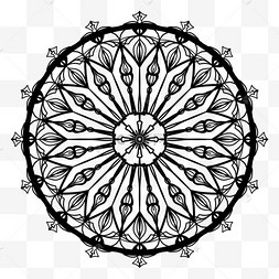 哥特式玻璃窗户花纹