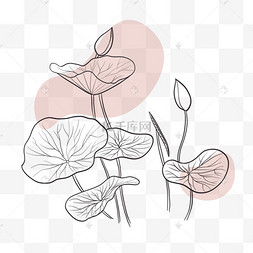 笔画简笔涂鸦儿插太阳元素简笔画小猫动物梦河简约矢量玫瑰线条一笔画