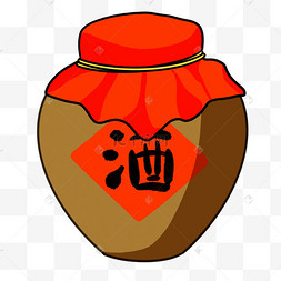 端午节封好的酒坛