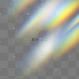 抽象全息blurred rainbow ligh彩虹光效