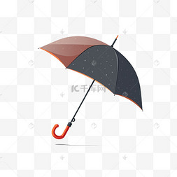 卡通手绘雨伞遮阳伞