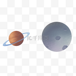 系列海报图片_小清新星球系列海报插画