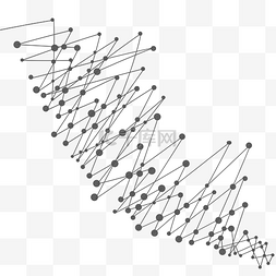 科技名片图片_点线几何图形矢量元素
