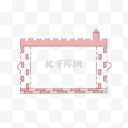 手绘插画背景边框图片_可爱卡通边框手绘插画