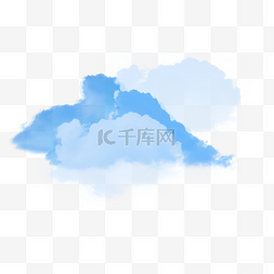 乌云天气图片_白色云朵云雾元素