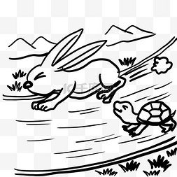 兔子图片_龟兔赛跑