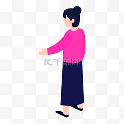 女人衣服图片_女人头发妇女