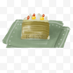 小小的生日蛋糕免抠图