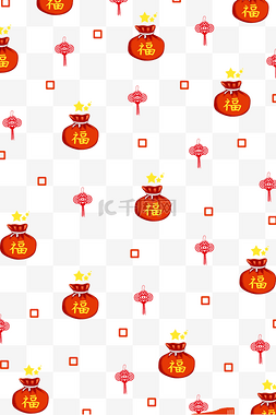 新年灯笼底纹