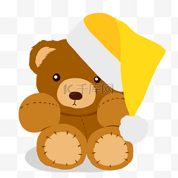 棕色玩具熊图片_儿童节可爱玩具熊