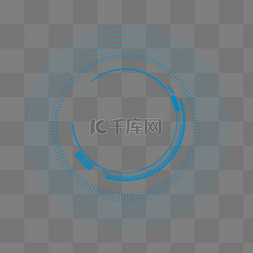 线条圆形底纹图片_科技圆形图案元素