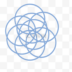 不规则几何体图片_科技不规则图形圆圈