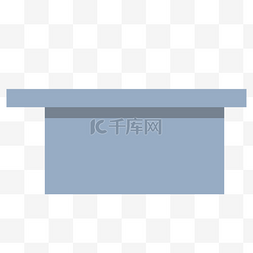桌子gufeng图片_卡通简笔画台子桌子免抠图
