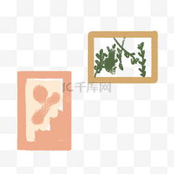 免抠图植物图片_卡通手绘挂画免抠图