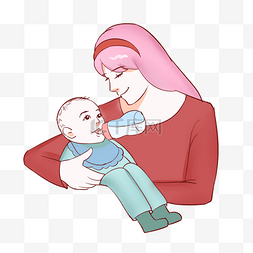 妇女节宝宝图片_妇女节母亲节妈妈给宝宝喂奶