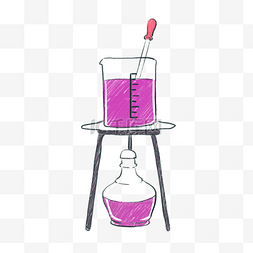紫色酒精燃烧插图