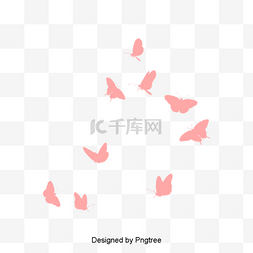 自然简洁图片_简单蝴蝶轮廓设计