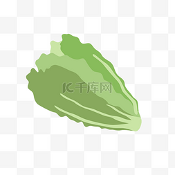 处暑卡通图图片_处暑夏季蔬果蔬菜大白菜图标