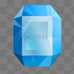 方型图标图片_菱形宝石钻石高清图