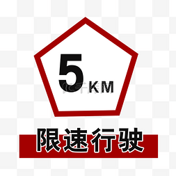 文明城市城市图片_限速行驶标志5公里