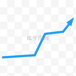上升船头图片_矢量数据分析上升箭头