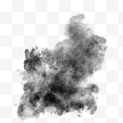 抽象水彩水墨画图片_水彩烟雾创意泼墨