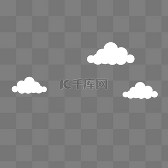 白色卡通云朵图片_白色卡通云朵素材-白色卡通云朵图片大全-千库网