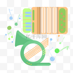 音乐乐器音符