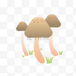 蘑菇蘑菇图片_可爱卡通彩绘蘑菇头