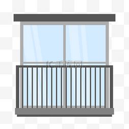 栏杆落地窗