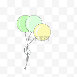 六一儿童节日气球