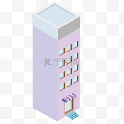 楼房免扣图片_卡通高楼百货商场免扣图