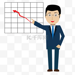 团队办公素材图片_企业走势图