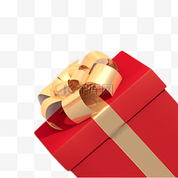 礼物盒创意图片_卡通红色礼物盒