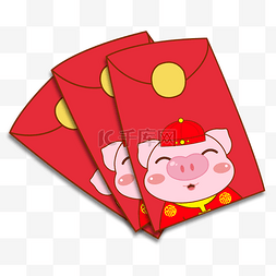 2019猪年红包元素
