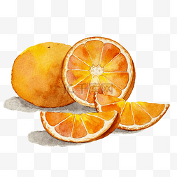 png橘子图片_橙子橘子维生素C黄金鲜果美味多