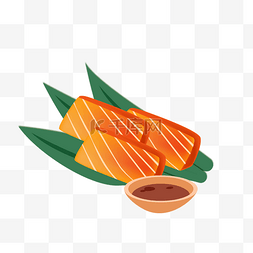 刺身海鲜套餐图片_美味三文鱼片