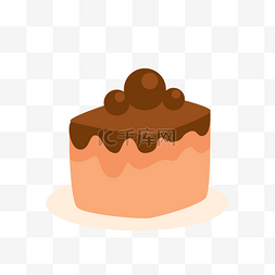 巧克力蛋糕PNG免抠