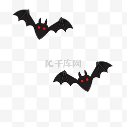 蝙蝠卡通图片_万圣节蝙蝠