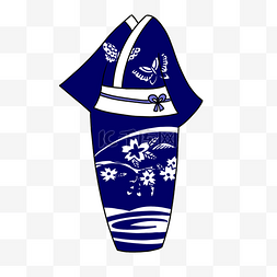 日式纹样图片_日式浴袍和服服饰免扣