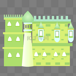 绿色儿童城堡