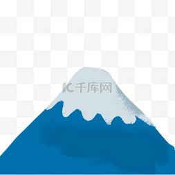 山峰素材图案图片_卡通黄色的山峰免抠图