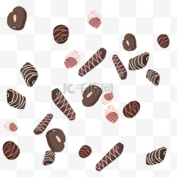 手绘巧克力糖果图片_卡通手绘巧克力png图