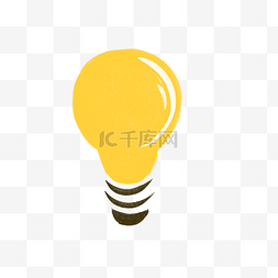 创新点亮视界图片_点亮的黄色的灯泡