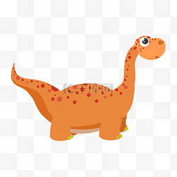 白垩纪恐龙图片_漂亮的动物恐龙插画