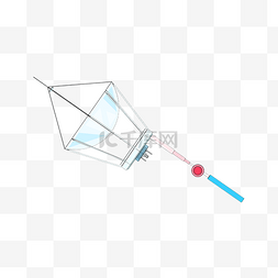 新闻雷达接收插画