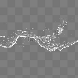 水，水花，浪花图片_动感水波浪花元素