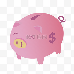 小猪小猪图片_粉色日用小猪储蓄罐模型